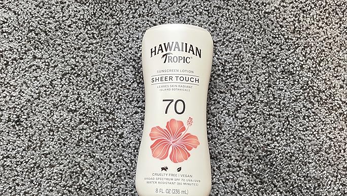 日焼け止め HAWAIIAN TROPIC Sunscreen Lotion 70 Hawaiian Tropic Sheer Touch Lotion Sunscreen SPF 70